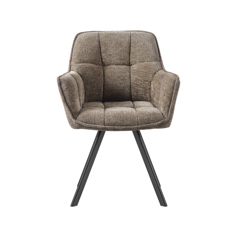 Riley eetkamerstoel van Label51 - Retro Taupe Tresor