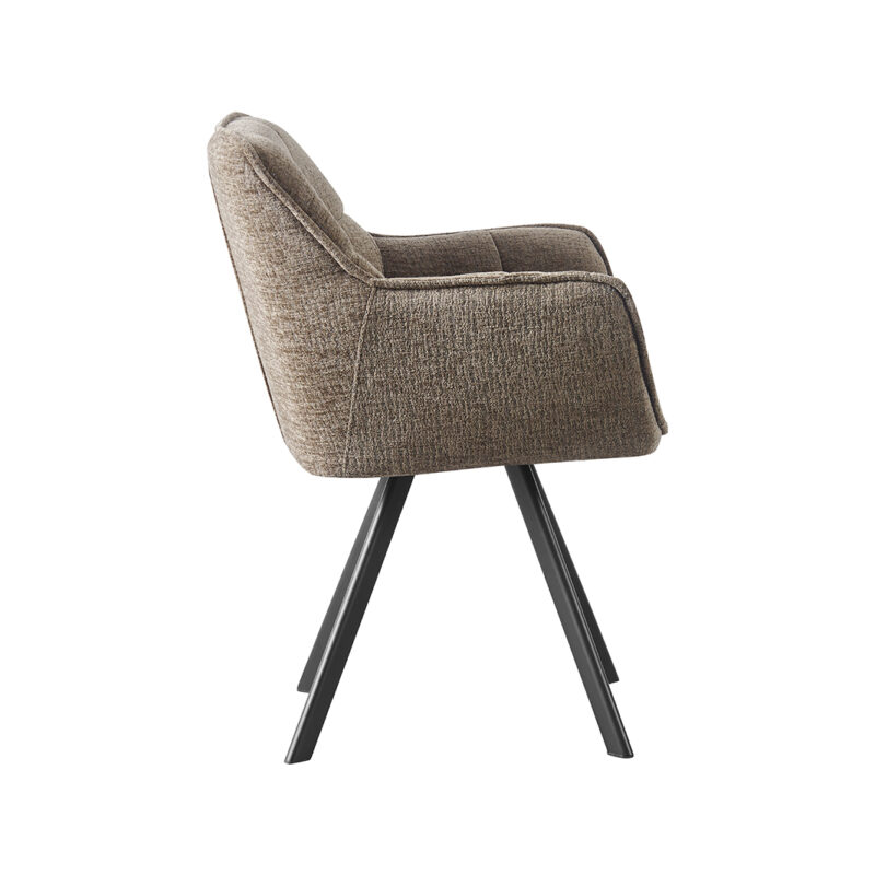 Tresor stoel Riley van Label51 - Retro Taupe Tresor