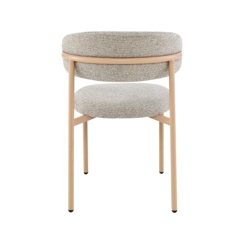 Beige stoel van Label51 - Kaito - Prestige - foto 6