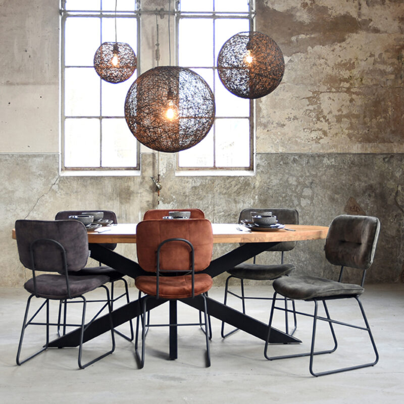 Hunter stoel van Label51 - Dez - Velours