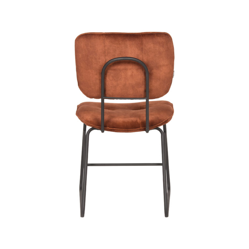 Velours stoel Dez van Label51 - Rust