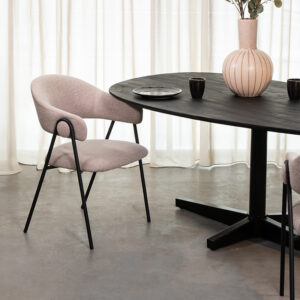 Label51 stoel Lowen - Naturel - Boucle