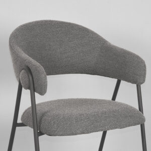 Label51 stoel Lowen - Grijs - Boucle