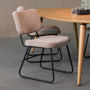 Label51 stoel Noah - Naturel - Ribcord