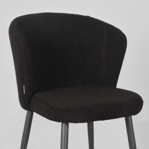 Label51 stoel Whirl - Zwart - Teddy