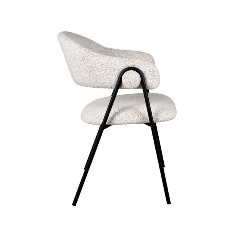 Boucle stoel Lowen van Label51 - Champagne