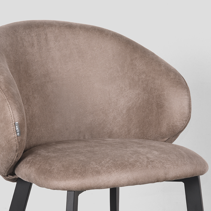 Label51 eetkamerstoel van Micro Suede, Logan