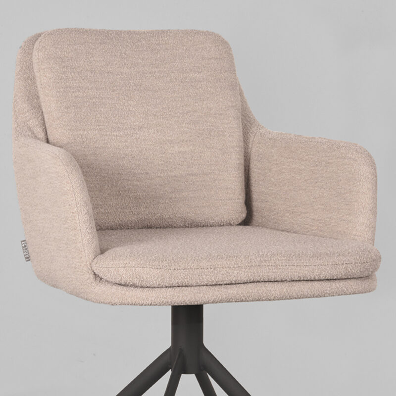 Naturel stoel van Label51 - Joy - Boucle