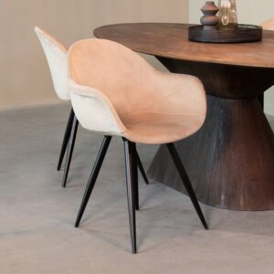Label51 stoel Forli - Zand - Fluweel