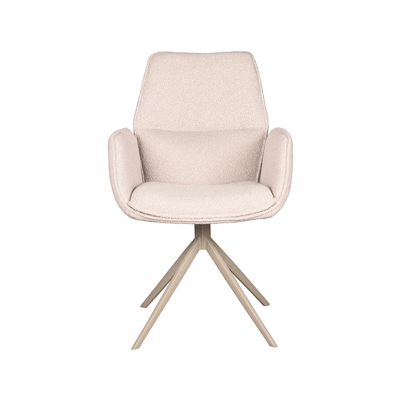 Boucle stoel Mellow van Label51 - Naturel