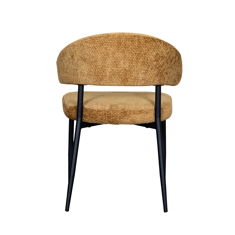Mosterd stoel van Label51 - Bliss - Elite