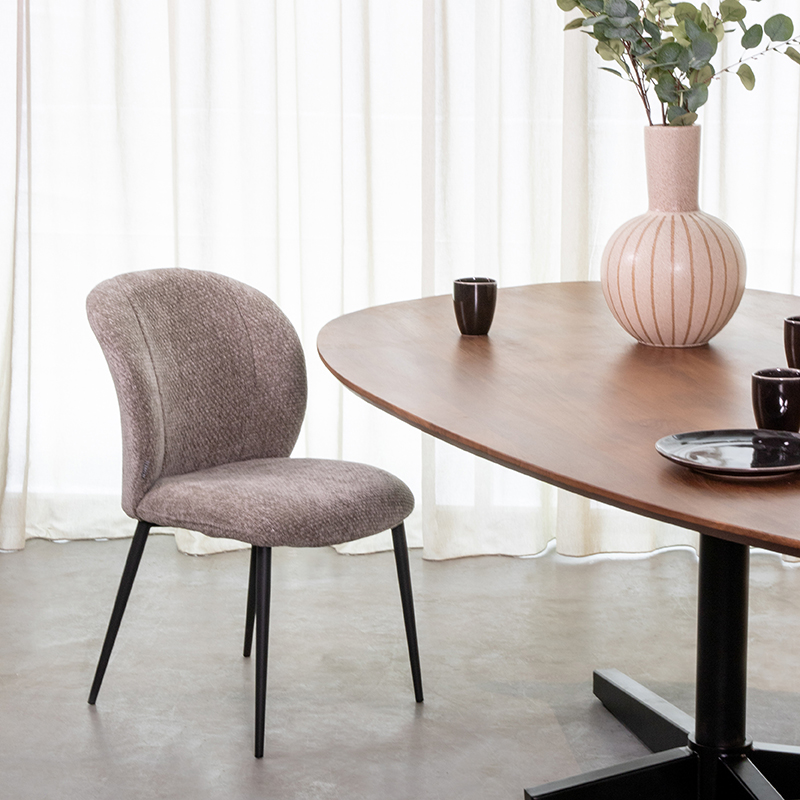 Stone stoel van Label51 - Vino - Elite