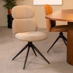 Label51 stoel Finn - Mushroom - Royal Boucle
