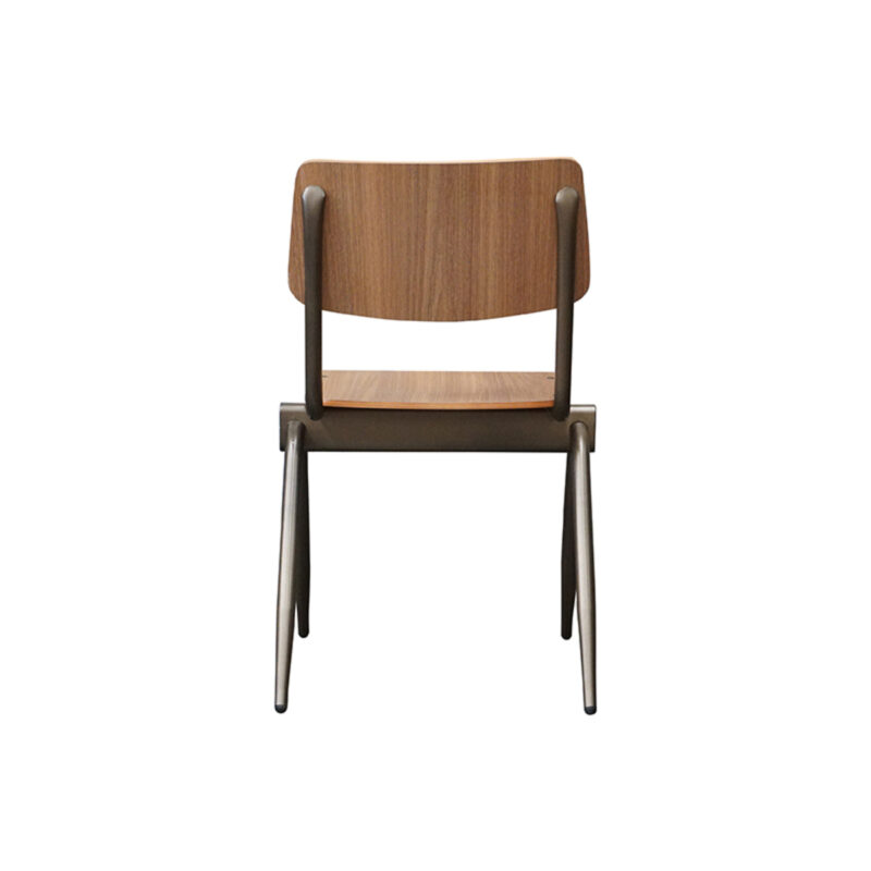Label51 eetkamerstoel van Hout, Solid - Walnoot