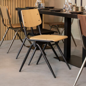 Label51 stoel Solid - Naturel - Hout