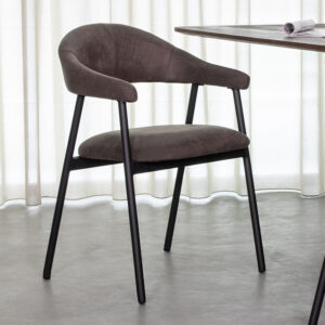 Label51 stoel Amaze - Antraciet - Micro Suede