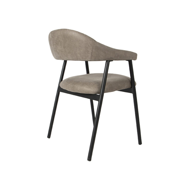 Label51 eetkamerstoel van Micro Suede, Amaze - Taupe