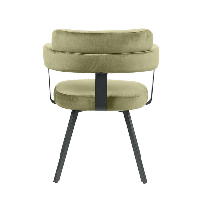 Fluweel stoel Bardio van Label51 - Hunter