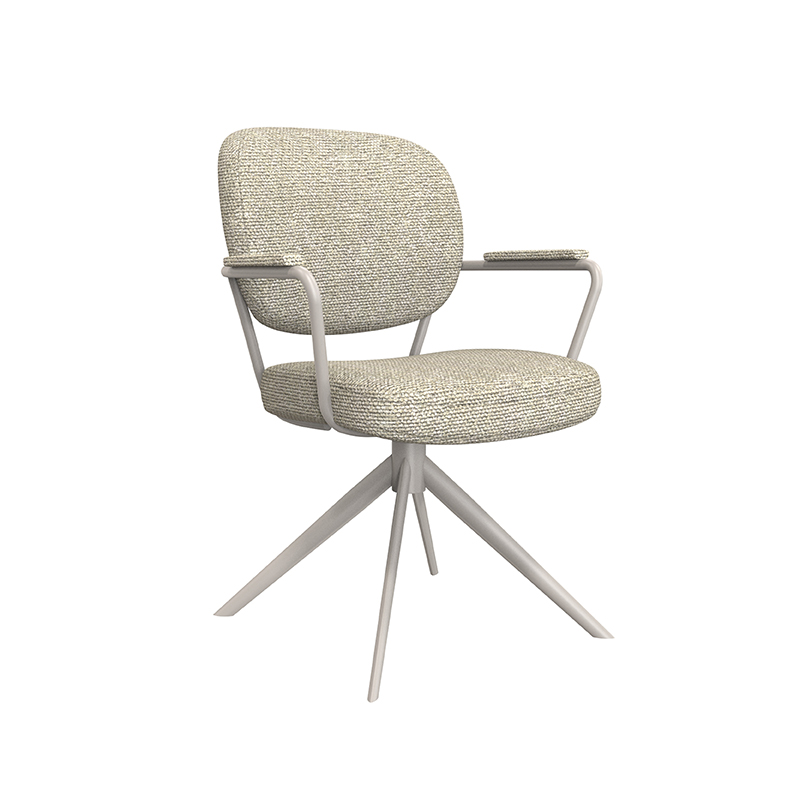 Royal Boucle stoel Basel van Label51 - Naturel