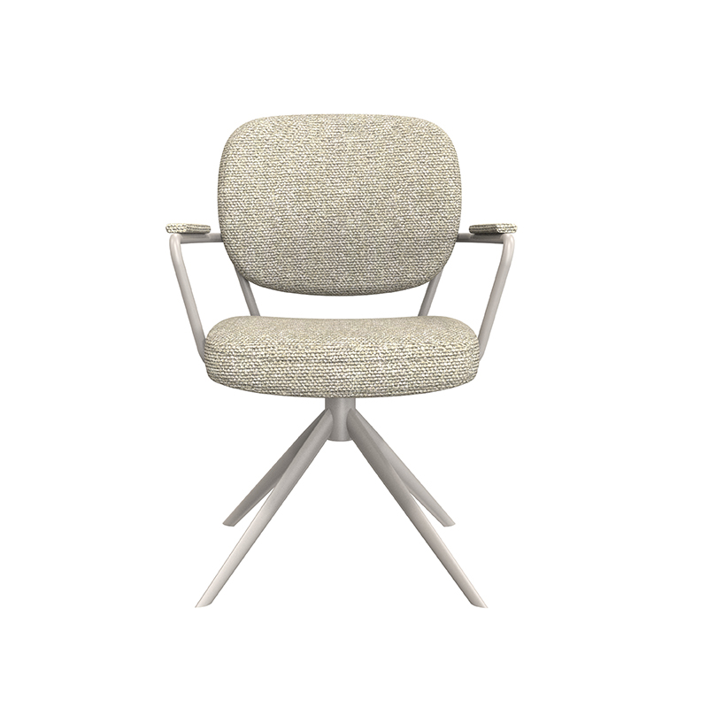 Stoel Basel van Label51, Naturel - Royal Boucle