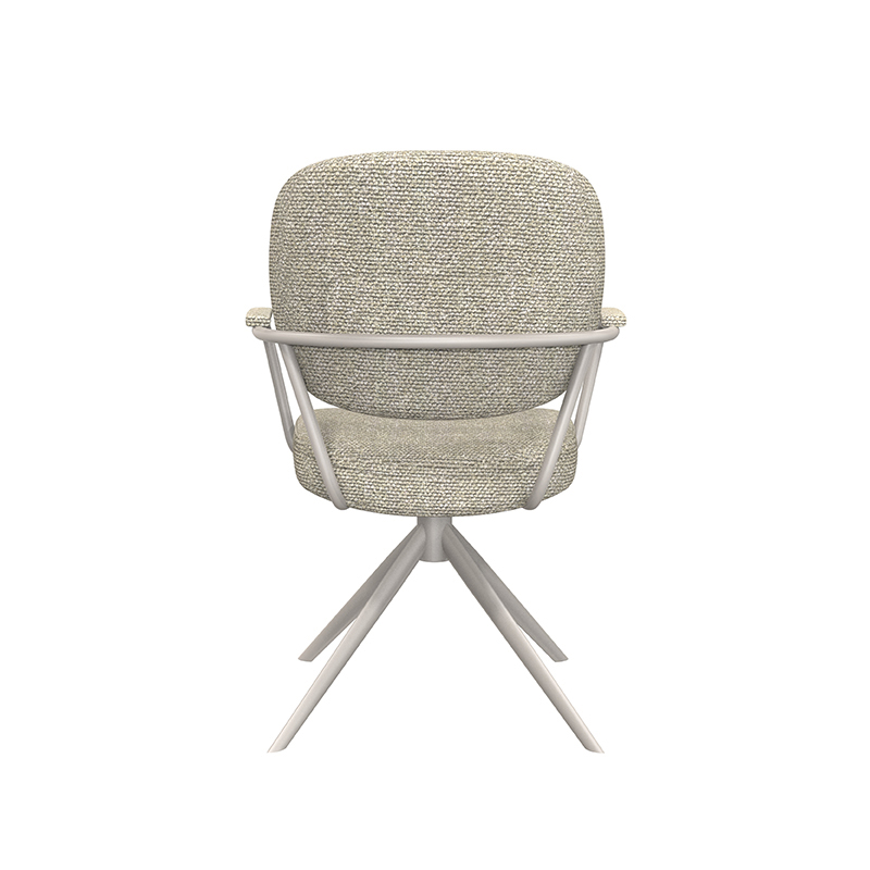 Naturel stoel van Label51 - Basel - Royal Boucle - foto 6