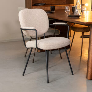 Label51 stoel Lausanne - Naturel - Royal Boucle