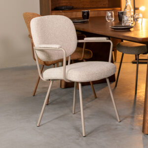 Label51 stoel Lausanne - Naturel - Royal Boucle - foto 1