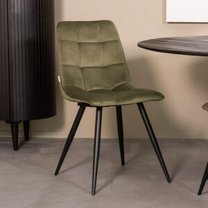 Label51 stoel Bistro - Hunter - Fluweel
