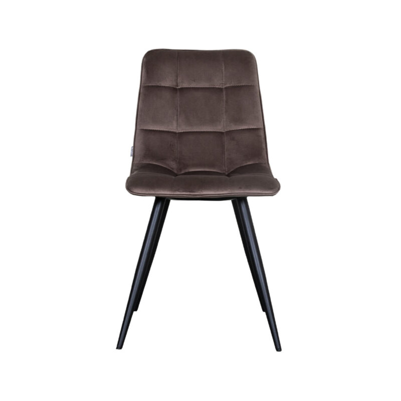 Fluweel stoel Bistro van Label51 - Taupe