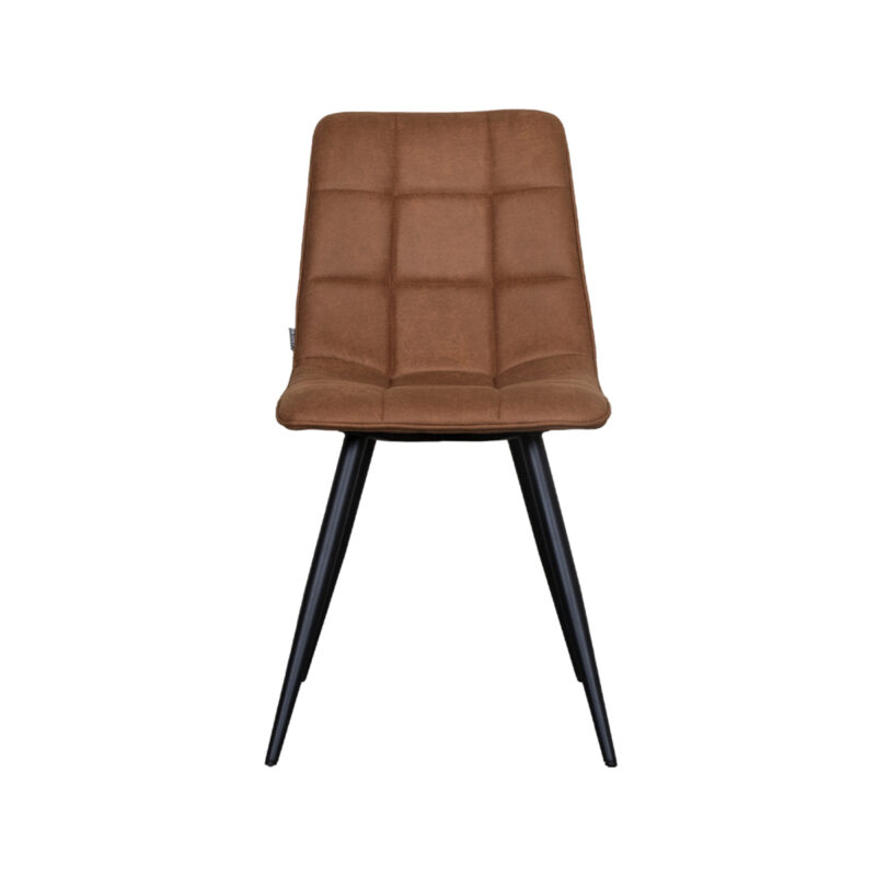 Micro Suede stoel Bistro van Label51 - Cognac