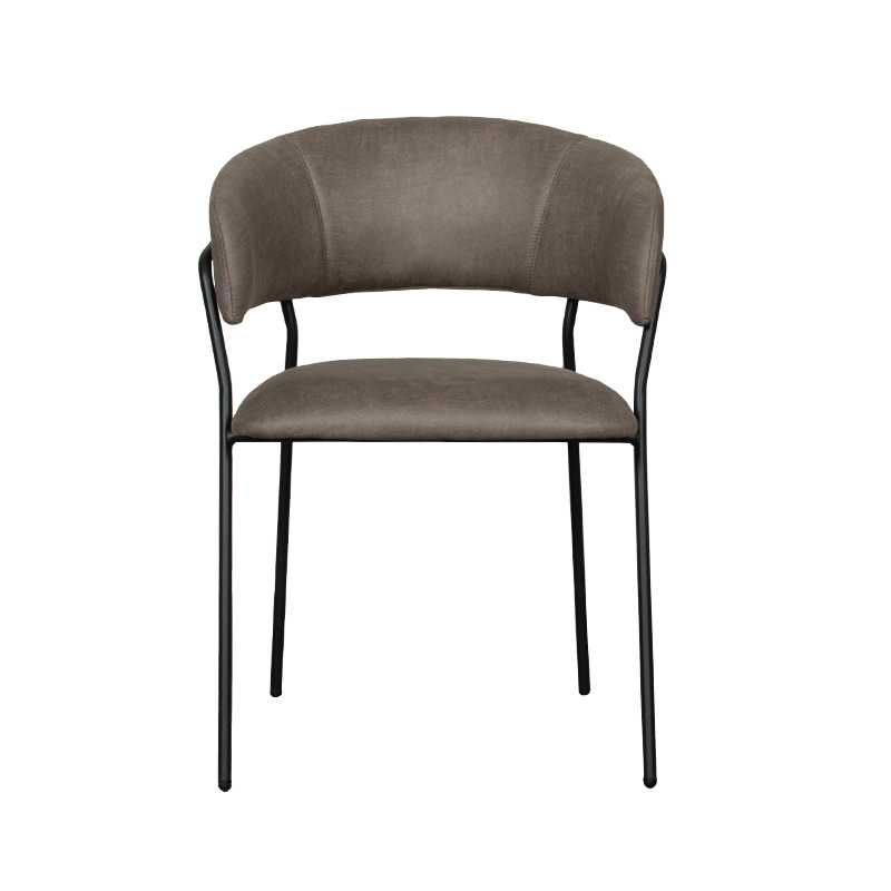 Micro Suede stoel Luuk van Label51 - Taupe
