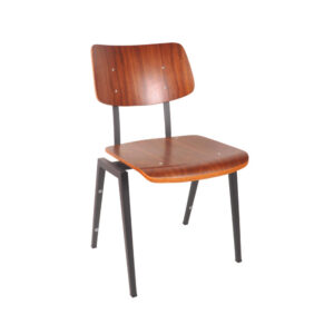 Label51 stoel Stapelbaar - Bruin - Hout