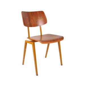 Label51 stoel Stapelbaar - Bruin - Hout - foto 1