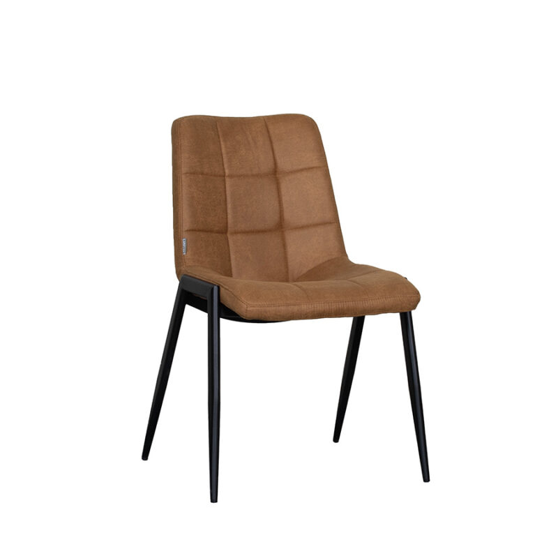 Noor eetkamerstoel van Label51 - Cognac