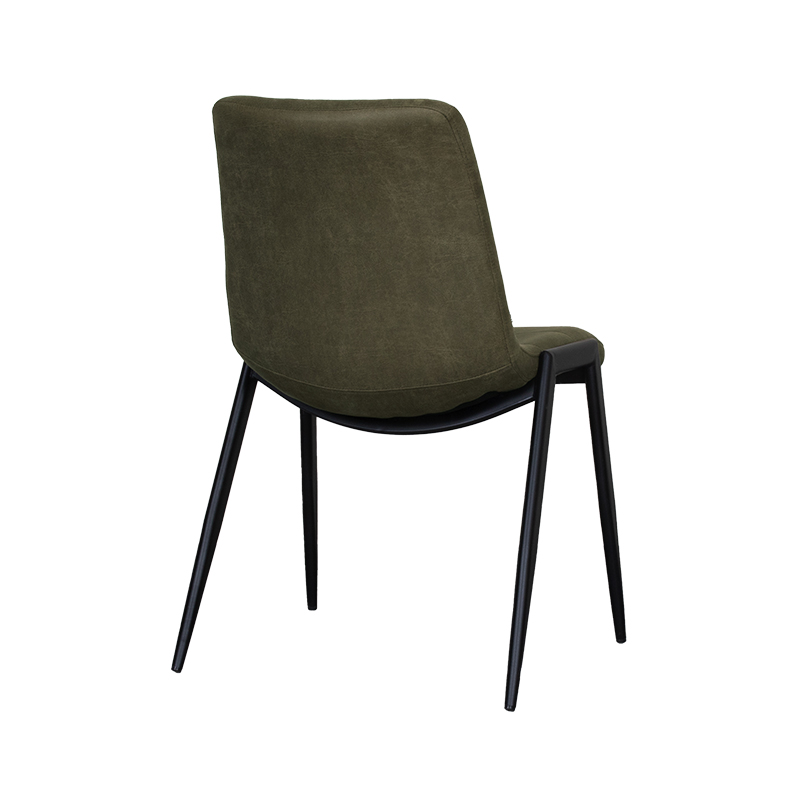 Label51 eetkamerstoel van Micro Suede, Noor - Moss