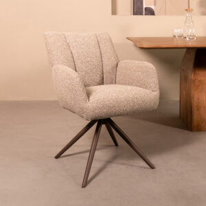 Label51 stoel Padua - Mushroom - Royal Boucle