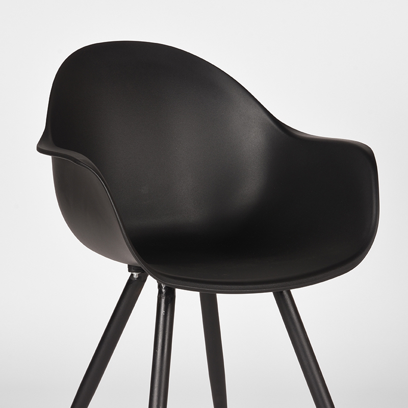 Label51 stoel Luca - Zwart - PP