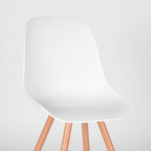 Label51 stoel Rimini - Wit - PP