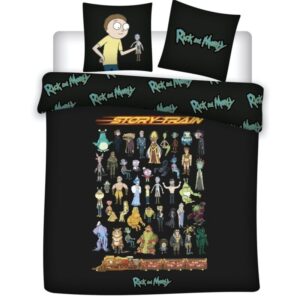 Rick & Morty dekbedovertrek - 240 x 220 cm - 100% katoen