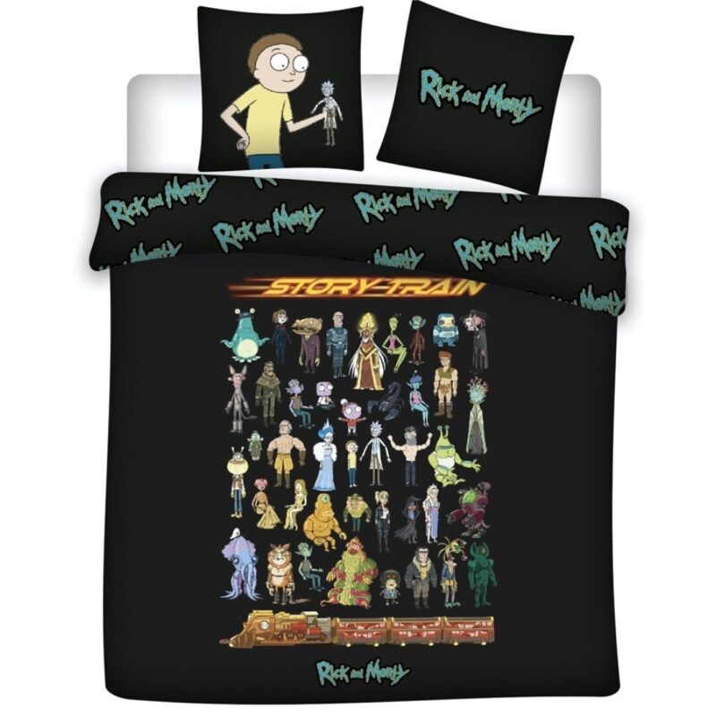 Rick & Morty dekbedovertrek - 240 x 220 cm - 100% katoen
