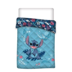 Lilo en Stitch sprei Tropische Bladeren - 140 x 200 cm - Polyester