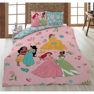 Disney Princess dekbedovertrek Moderne Prinsessen - 135 x 200 cm - 100% katoen