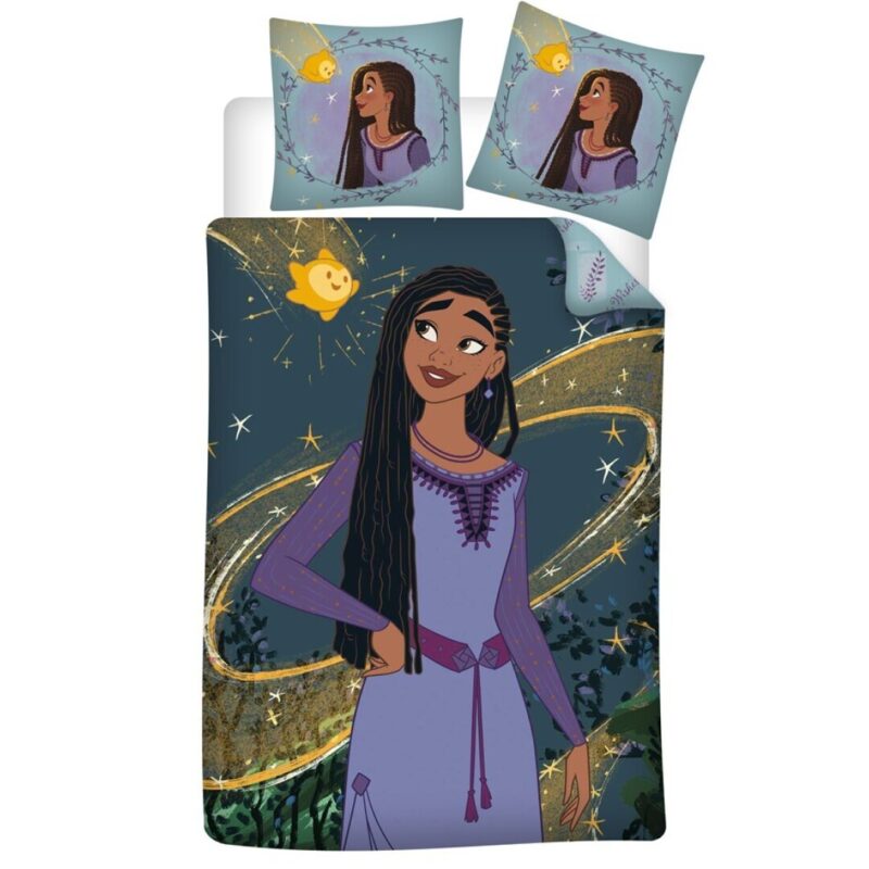 Disney Wish dekbedovertrek - 135 x 200 cm - 100% katoen