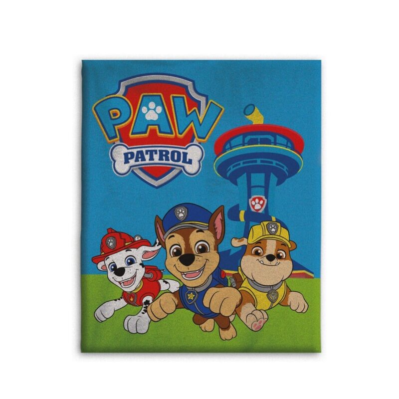 Paw Patrol fleece deken - 110 x 150 cm - 100% Polyester