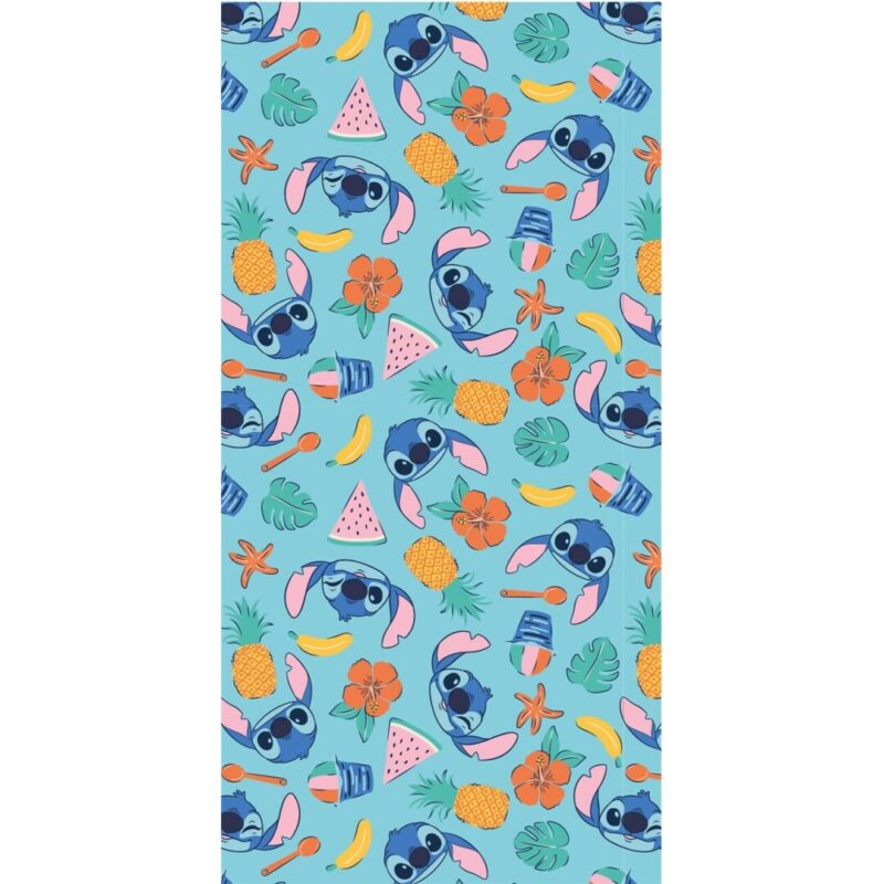 Lilo en Stitch strandlaken Tropisch Fruit - 70 x 140 cm - Polyester
