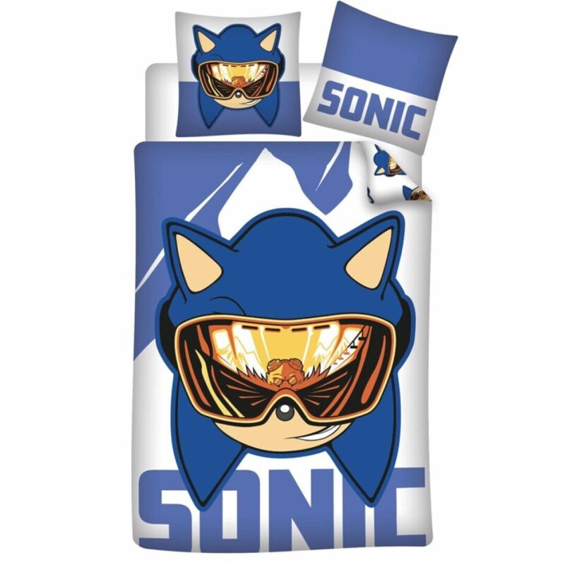 Sonic dekbedovertrek - 140 x 200 cm - Flanel