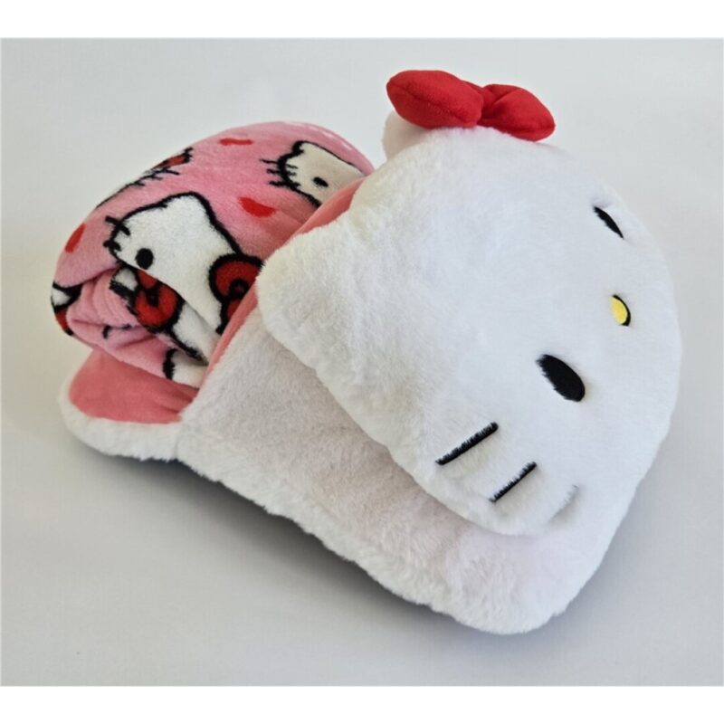 Hello Kitty Voetenwarmer met plaid