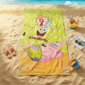 Spongebob strandlaken - 70 x 140 cm - Katoen