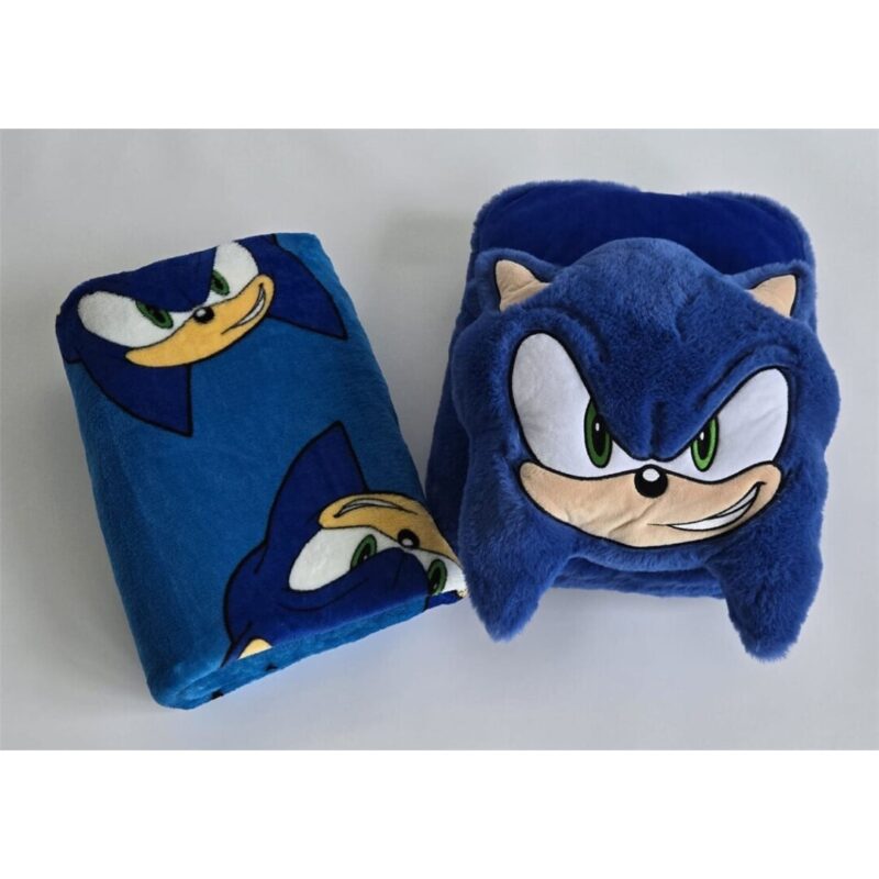 Sonic Voetenwarmer met plaid