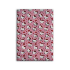 Hello Kitty fleece deken - 110 x 150 cm - 100% Polyester - foto 1